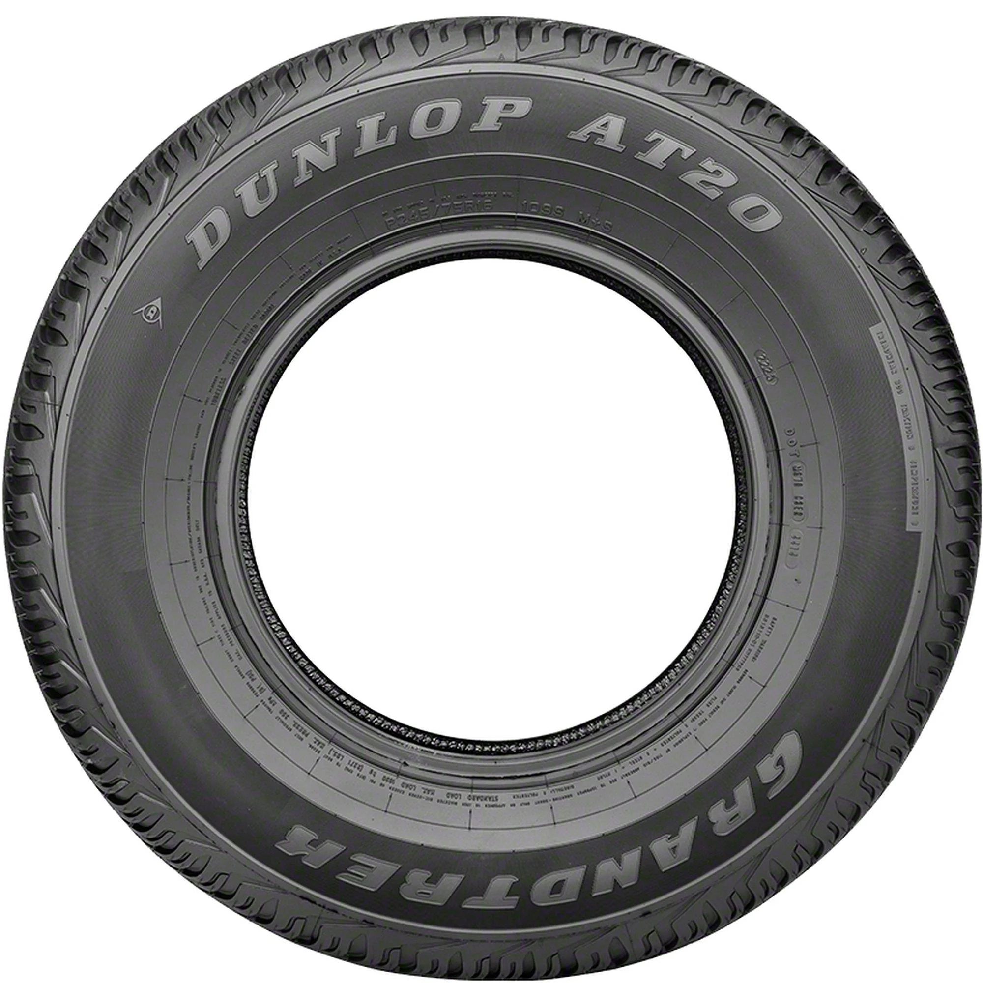 Dunlop Grandtrek AT20 All Season P265/70R17 113S Passenger Tire - Image 3